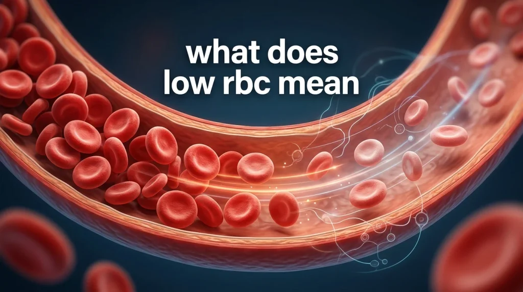 Low RBC Mean