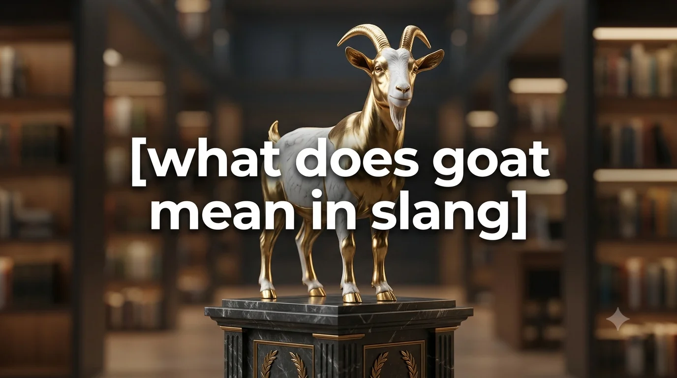 What Does GOAT Mean in Slang? The Ultimate Guide to Modern Internet Culture