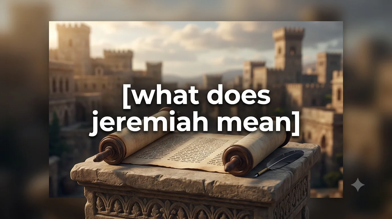 what-does-jeremiah-mean
