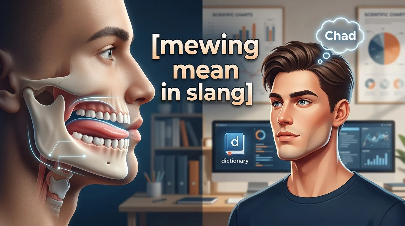 What Does Mewing Mean in Slang? The Ultimate Guide to Internet Culture’s Sharpest Gesture