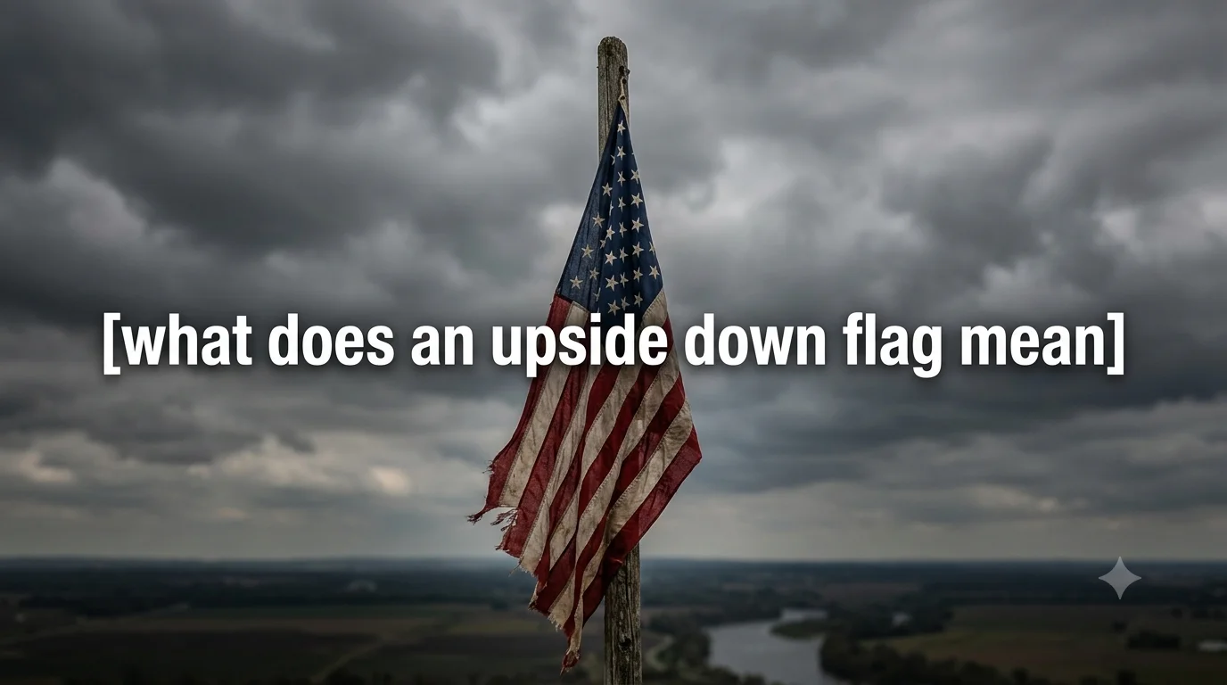 what-does-an-upside-down-flag-mean