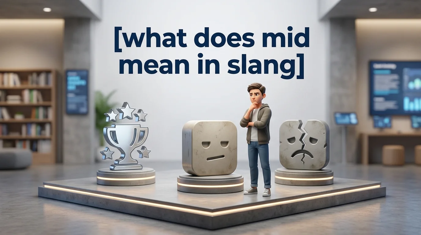 What Does Mid Mean in Slang? The Ultimate Guide to Modern Internet Speak