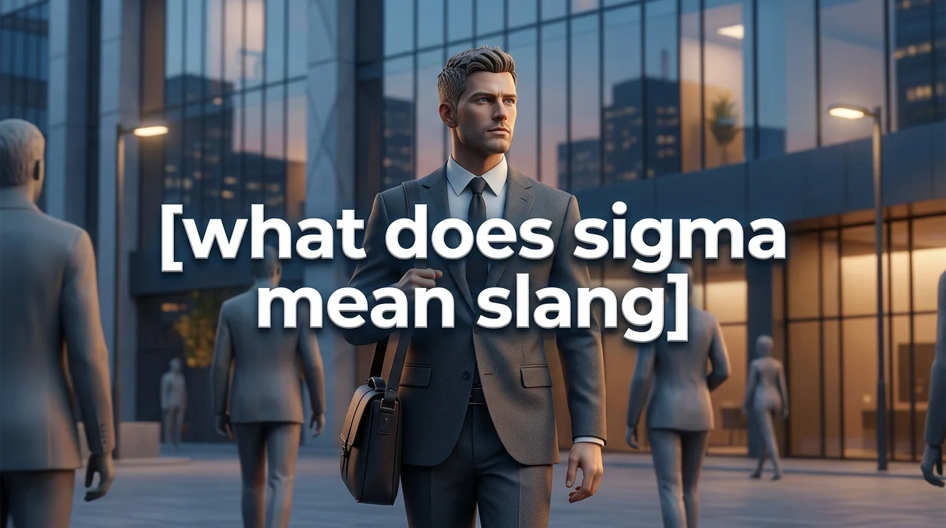 What Does Sigma Mean Slang? The Ultimate Guide to Modern Internet Culture