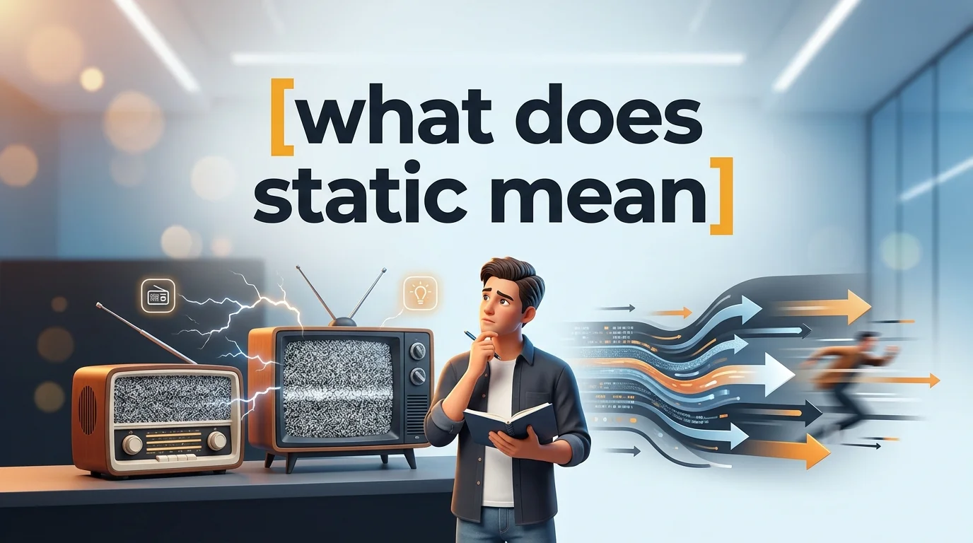 what-does-static-mean