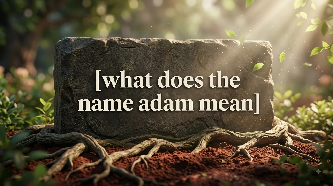 what-does-the-name-adam-mean