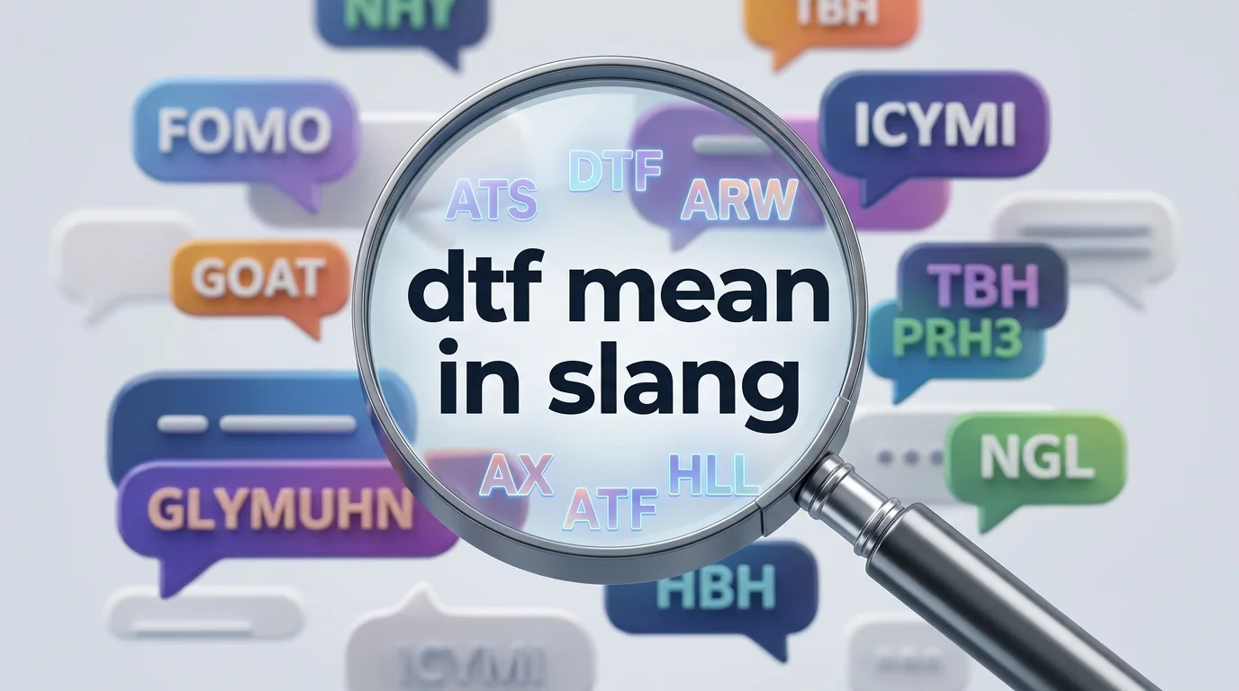 What Does DTF Mean in Slang? The Complete Modern Guide to Understanding and Navigating Text Culture