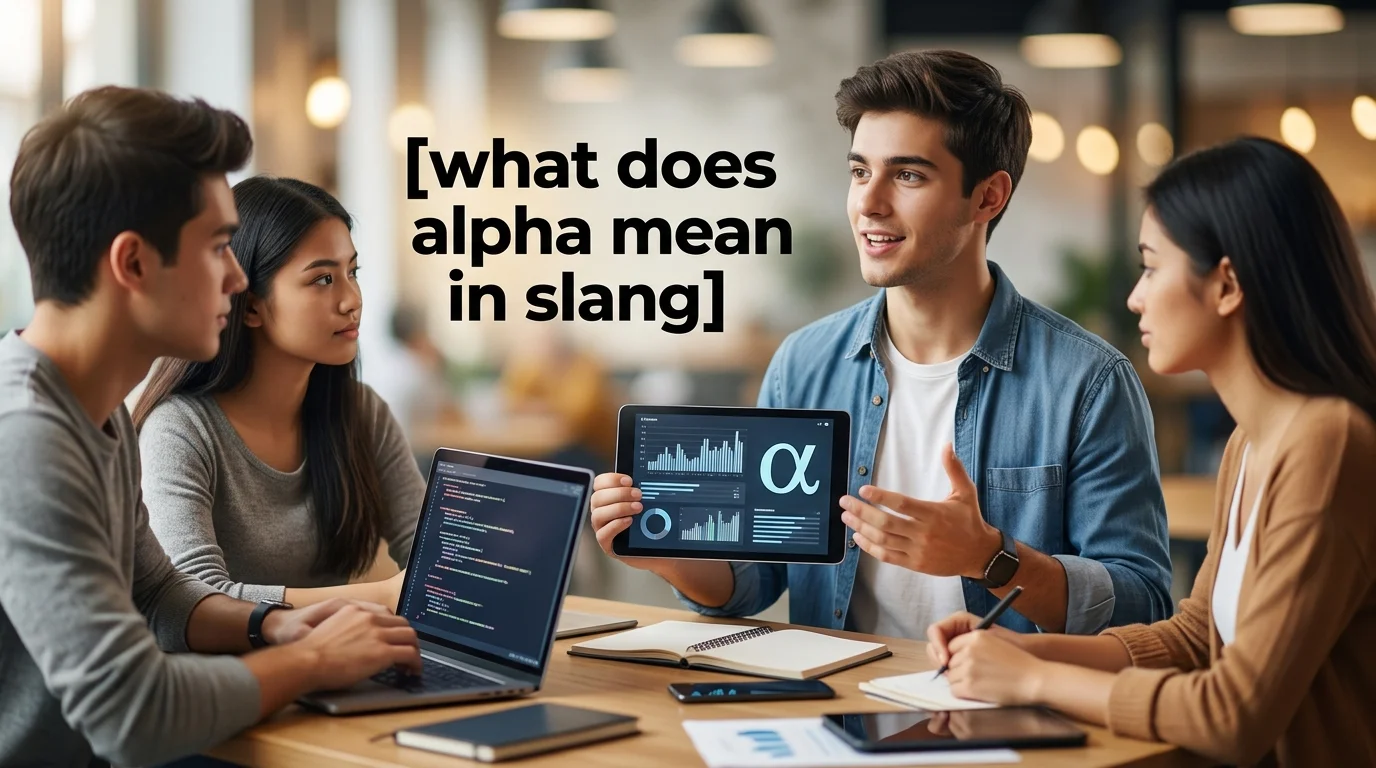 What Does Alpha Mean in Slang? The Ultimate Guide to Modern Internet Culture