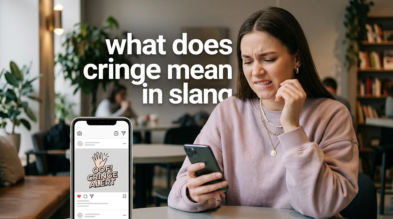 What Does Cringe Mean in Slang? The Ultimate Guide to Internet Awkwardness