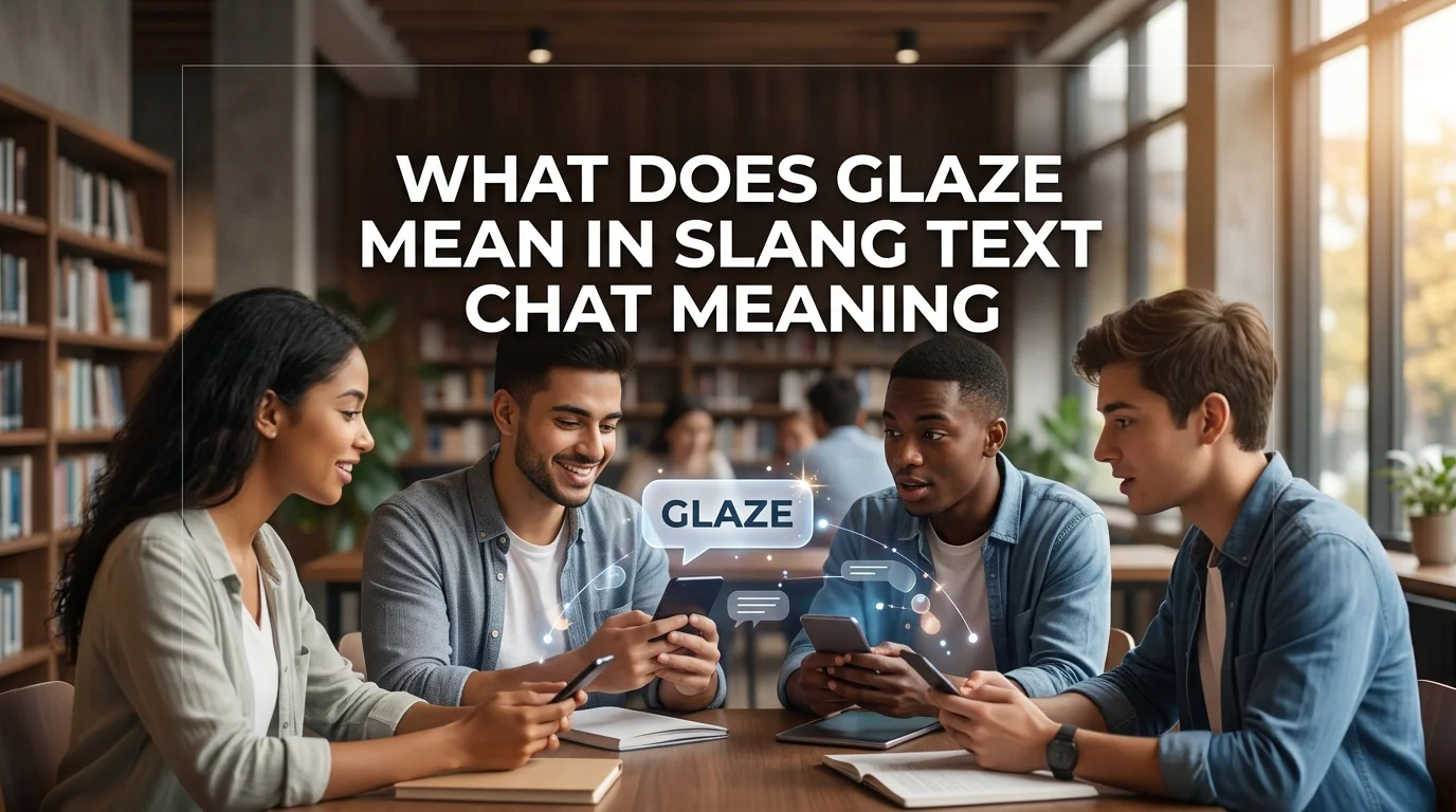 What Does Glaze Mean in Slang, Text Chat, and Social Media?